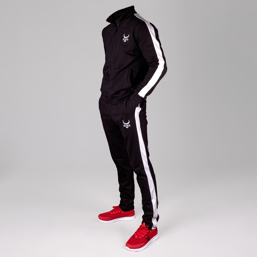 White Stripe Tracksuit