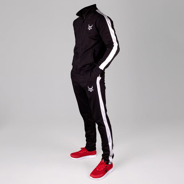 White Stripe Tracksuit