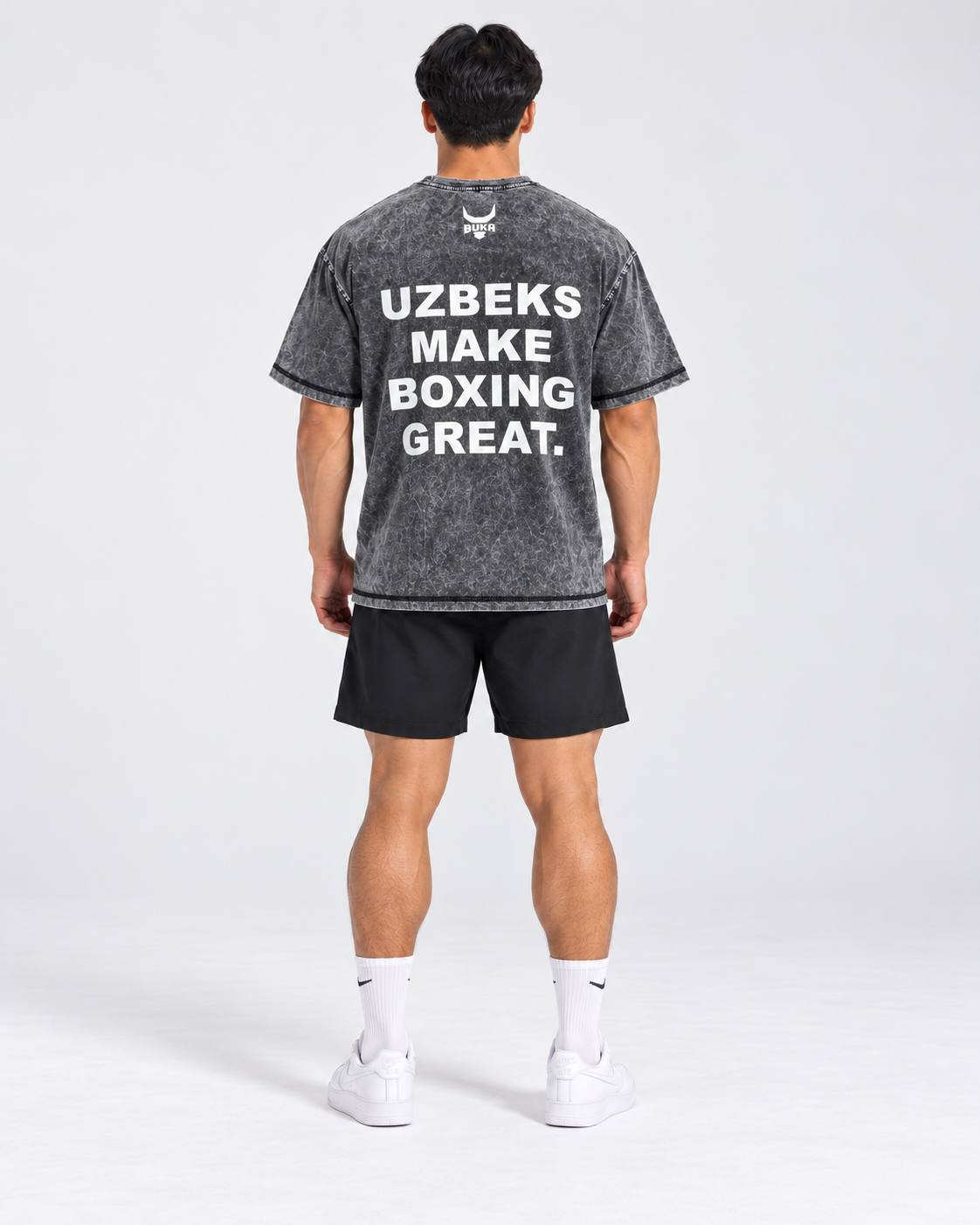 UZBEKS MAKE BOXING GREAT Oversized T-Shirt