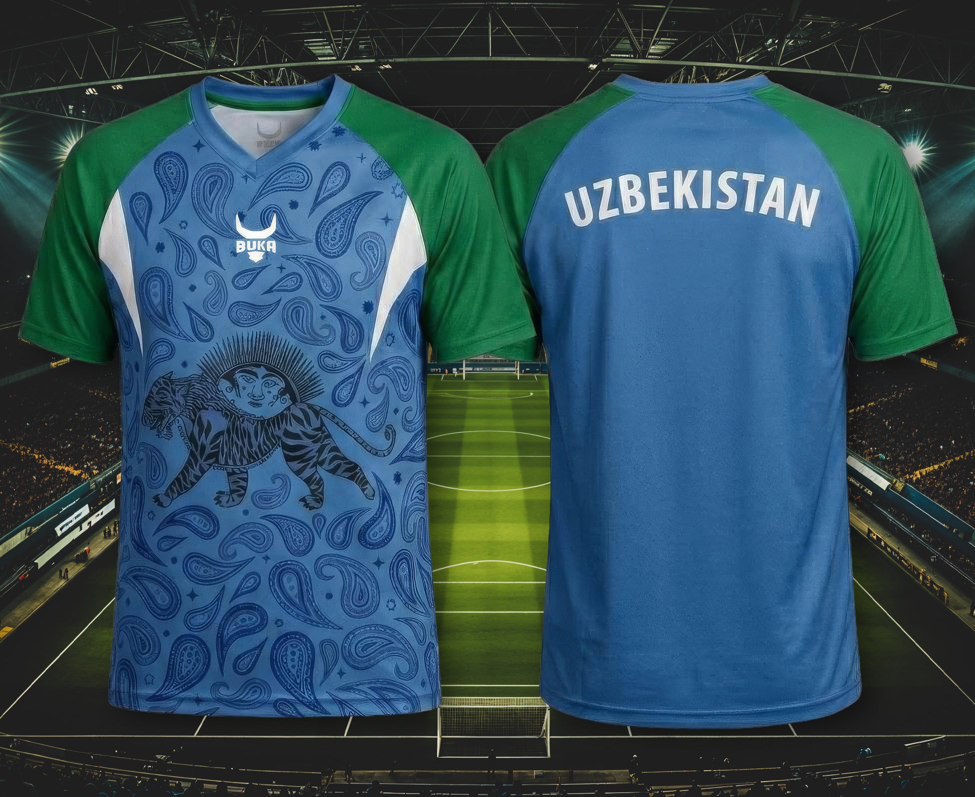 BUKA Uzbekistan World Cup Fan Jersey — Pre-Order