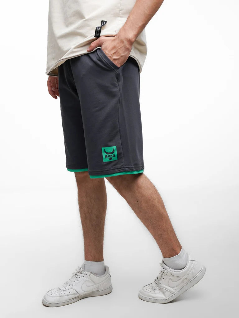 BUKA Box Logo Shorts