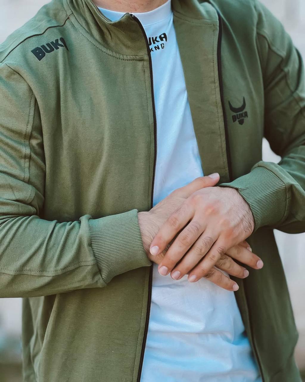 BUKA Casual Green Tracksuit