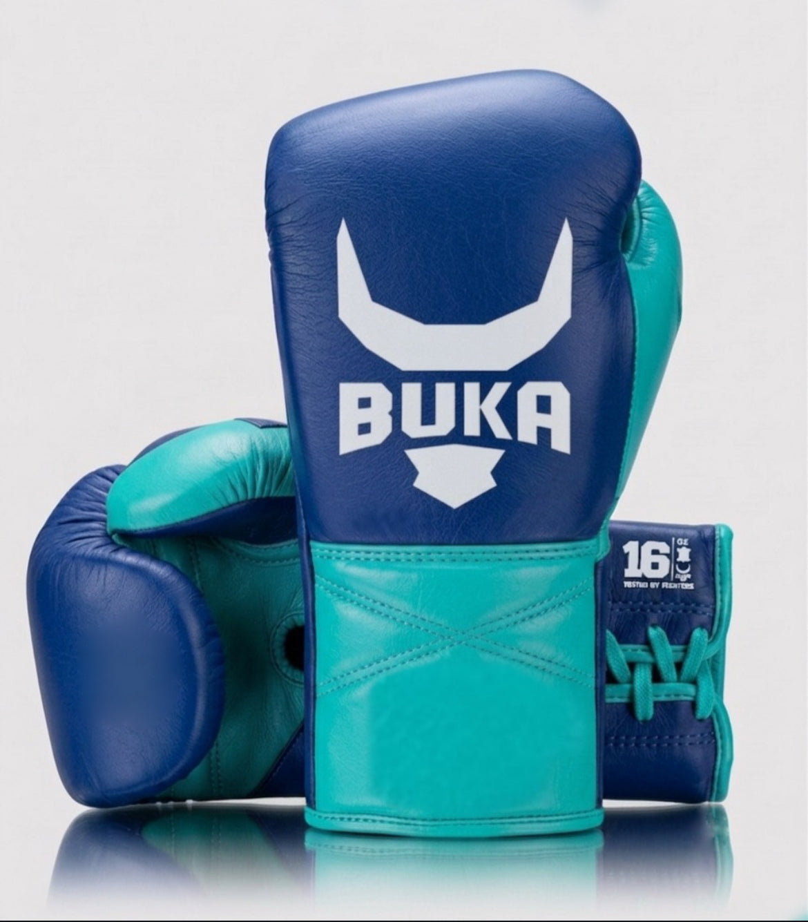 BUKA Tiffany Blue Laced Gloves