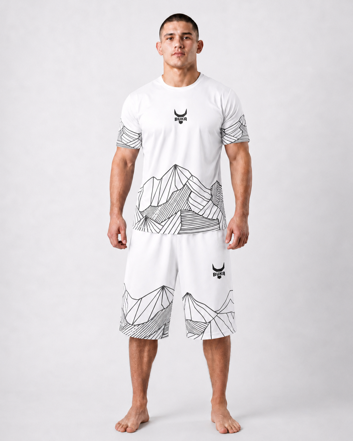 BUKA Dagestan Mountains White